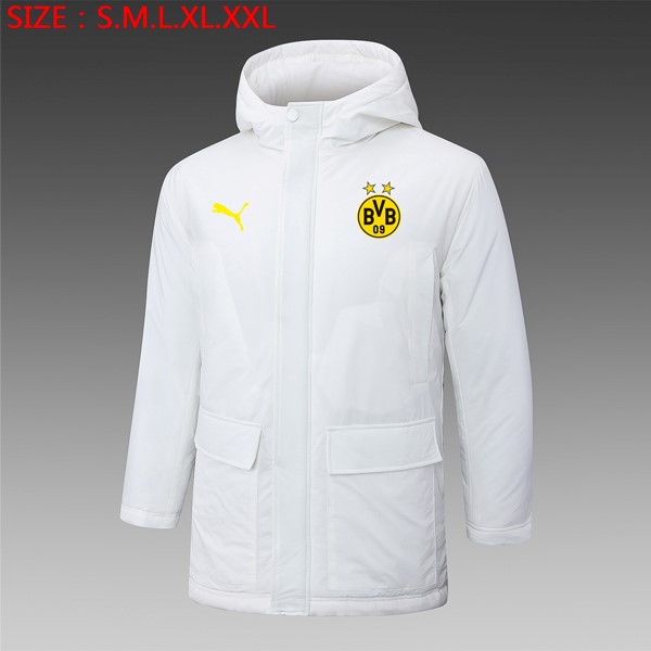 Abrigo Borussia Dortmund 2024-2025 Blanco